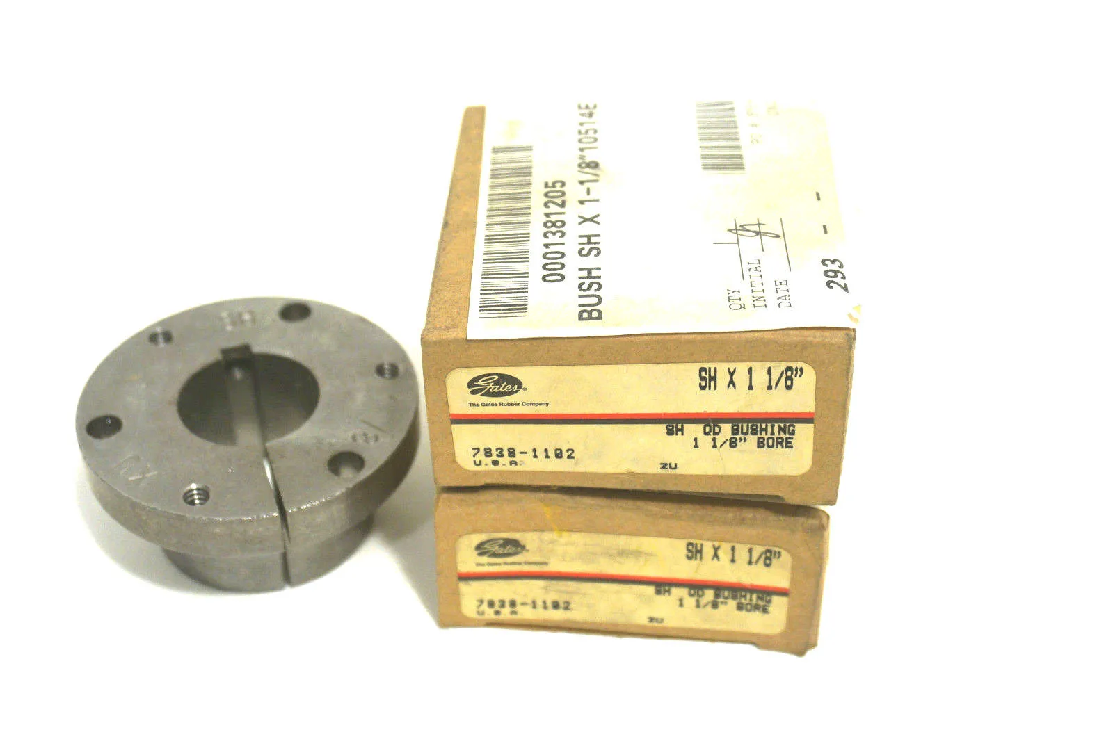 2 NEW GATES SH-X-1-1/8 BUSHING SHX118