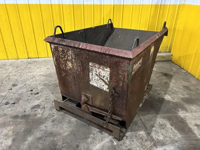 72" X 60" X 48" SCRAP HOPPER: STOCK #22911