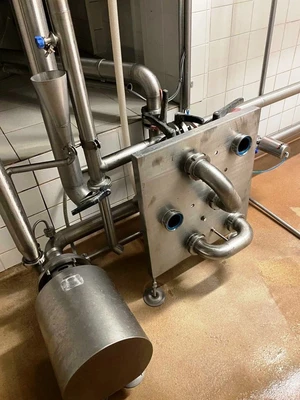 Kalt/GEA Westfalia 24 TPD complete cheese plant.