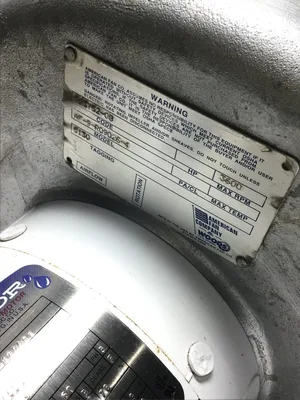 American AF-9-R09026-4 Fan Blower with Baldor Motor 1/2HP 3PH