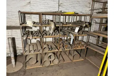LARGE AMOUNT OF CAST, STAINLESS STEEL, ALUMINUM, GALVINIZED AND PVC PIPES