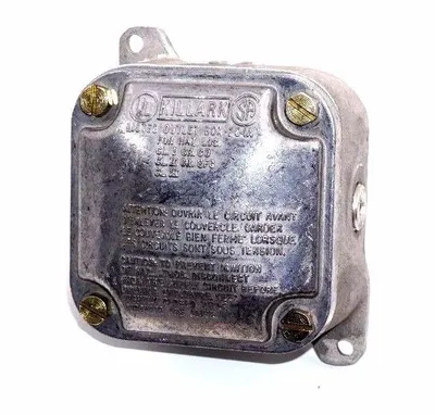 NEW KILLARK 204A EXPLOSION PROOF OUTLET UNIT