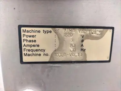 Used XTRAVAC _UNKNOWN_ Tray Sealers California US | Machinery & Equipment #1324653