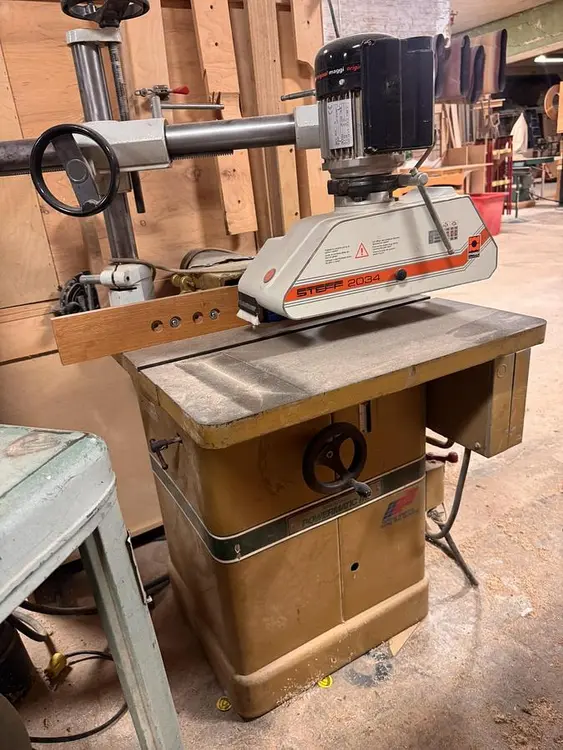 Used 2005 POWERMATIC MODEL 26 SHAPER WITH STEFF 2034 POWER FEED Woodworking Shapers Texas US | South Texas Machinery #1339122