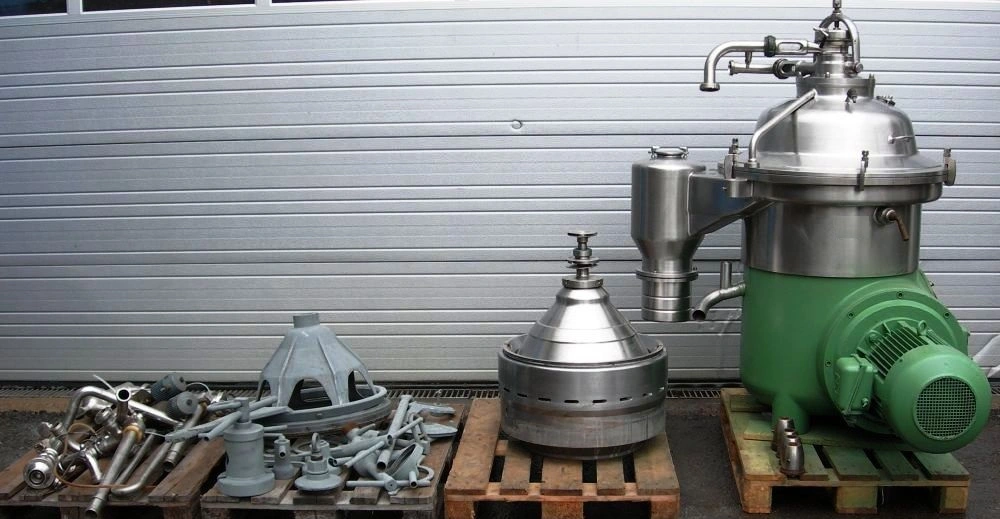 Westfalia SA 60-47-076 hermetic clarifier centrifuge, 304SS.
