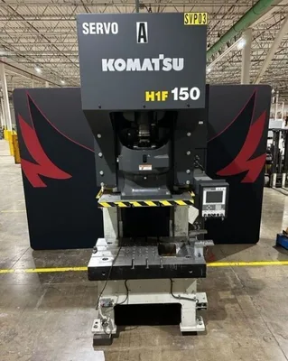 2020 KOMATSU H1F150-2 Gap Frame Single Crank Press | Kempler Machinery (2)