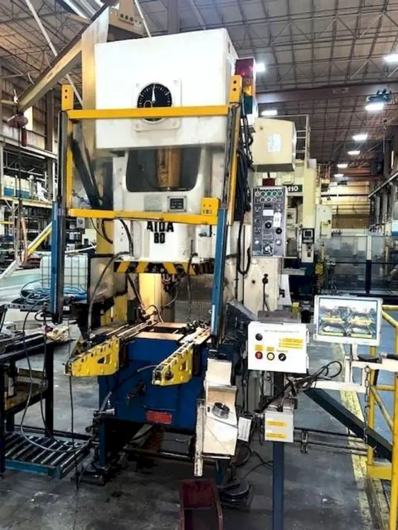 Used 1996 AIDA NC1-80(1) Gap Frame (OBS) Presses Ohio US | D & D Industries #476305