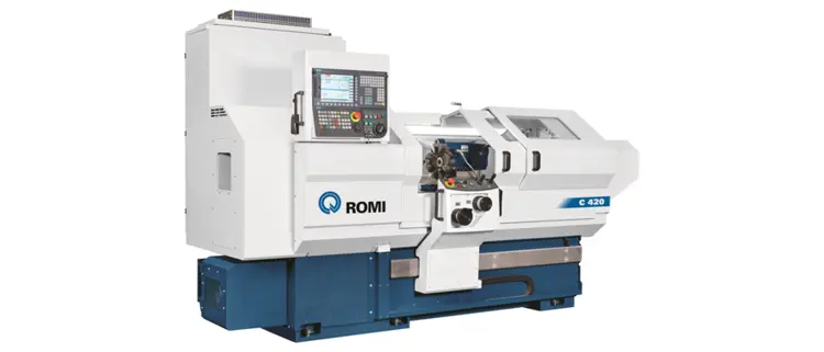 New | in-Stock ROMI C420 CNC Lathes Alberta CA | Lamarche Machinery Inc #1258987