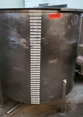 Stainless steel Tank 400 US Gal #1048