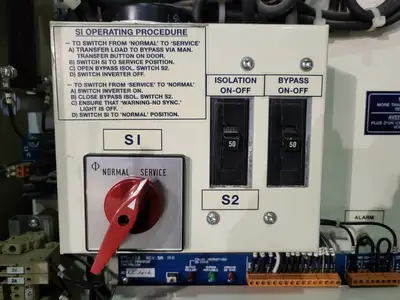 Supertrol Rectifier CCA120L75F24H60AKU w/ Magne-Sync Inverter TBI-120/120-5