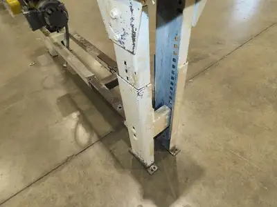 New London Engineering 7.5"x 5' 6" Plastic Tabletop Belt Conveyor 30 FPM 460V