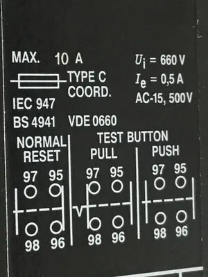 USED ALLEN BRADLEY 193-BSB 22 SER B