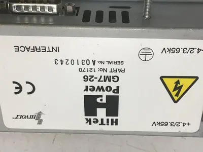 USED HITEK POWER CORP GM7-26