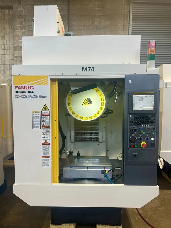 Used 2018 FANUC ROBODRILL a-D21MiB5ADV Vertical Machining Centers Ohio US | Great American Equipment Company #1278574