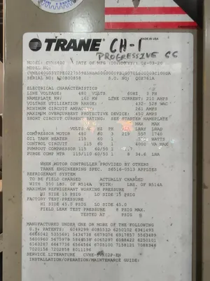 TRANE CVHE400 Chiller | ESS Industrial Equipment Sales (16)