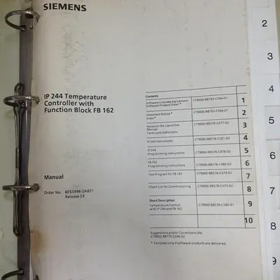 USED SIEMENS 6ES5 998-2AB21