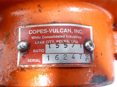 Copes-Vulcan 162472 Travelling Carriage Gearbox 155:1 Ratio Used