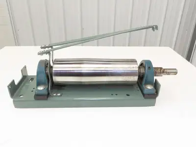 Hytrol 4"x 12" Crowned Tail Pulley for 24" Conveyor 21"BF Belt Under Roller