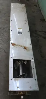 SPC7202  Conveyor screw conveyor Stainless Steel, 9" dia x 72"l