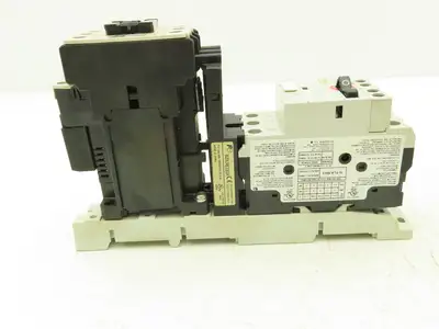Fuji Elec BM3RSB-010 Manual Starter 6.3-10A Adj Overload w Contactor Lot of 2