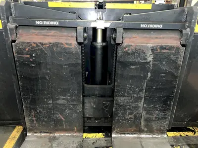 60,000 LBS RICO MODEL #HLR600 ELECTRIC FORKLIFT / DIE-CART / COIL-CARRIER: STOCK #16894