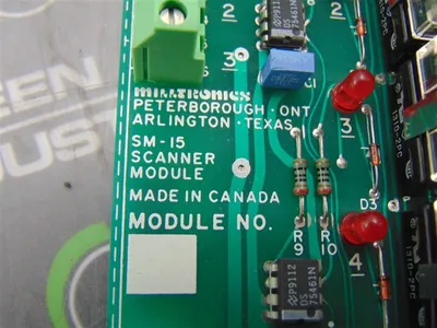 Milltronics SM-15 ML10L1240 Scanner Board Used