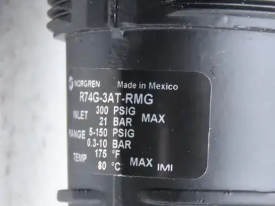 Norgren C74A-3AT-QP3-RMG-QPN Air Line Filter Regulator Lubricator Combo 3/8"NPT