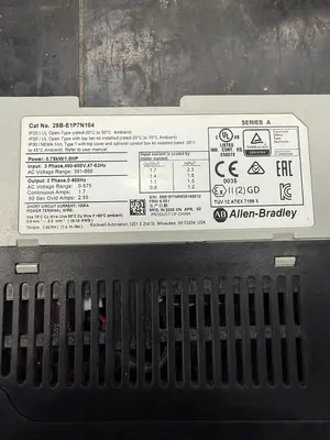 Used ALLEN-BRADLEY 25B-E1P7N104 Variable Speed Drives Quebec CA | Carter-Wilson Equipment Services #1486538
