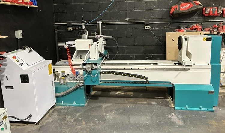 Used 2025 BLUE ELEPHANT ELECNC 1425 Woodworking Lathes Ontario CA | MachineryMax #1420705