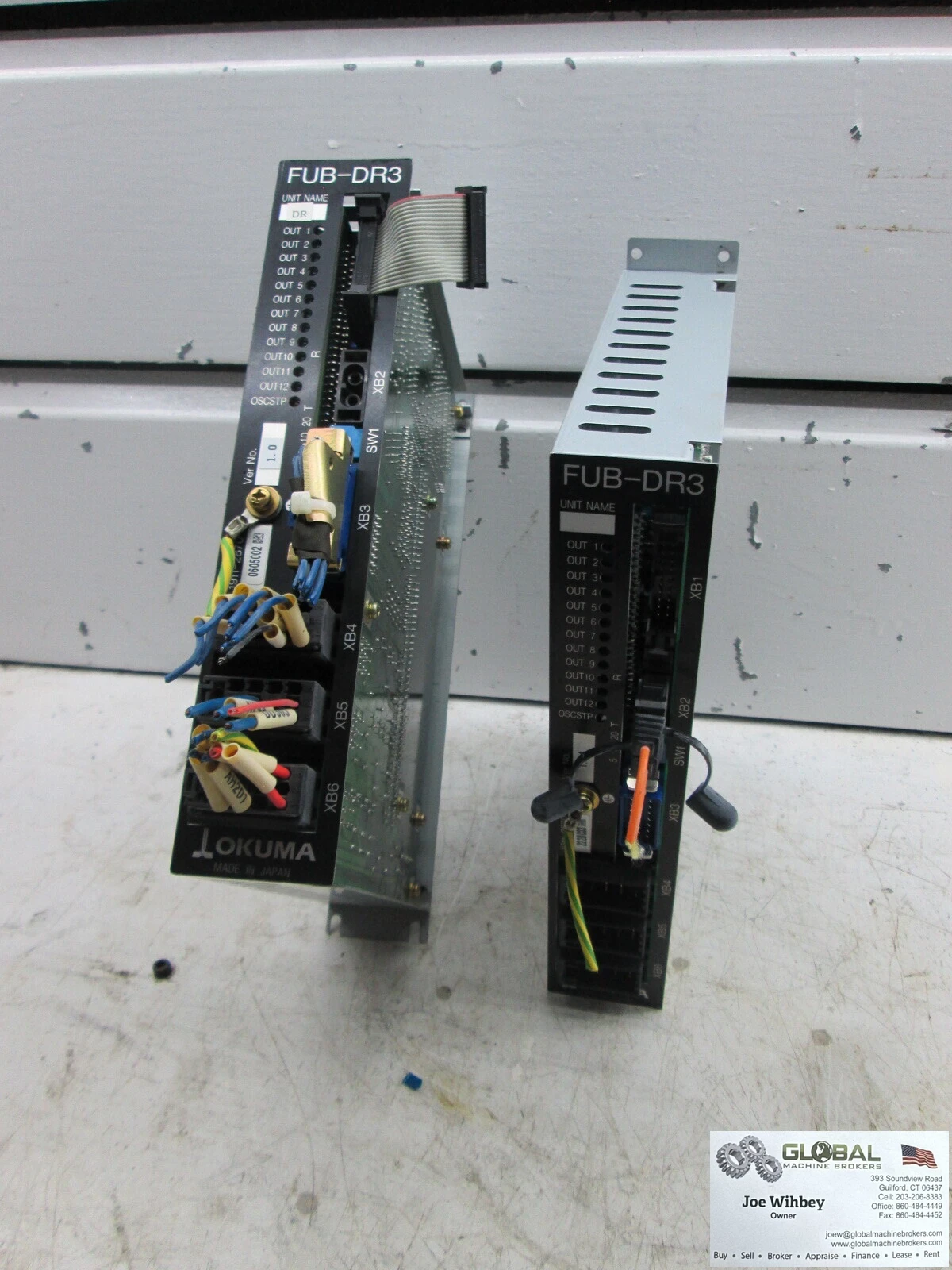 Okuma FUB-DR3 Opus7000 Servo Drive Control Card PLC Board