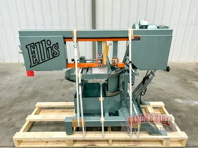 New | in-Stock ELLIS 1800 Horizontal Band Saws Michigan US | Vander Ziel Machinery Sales #480069