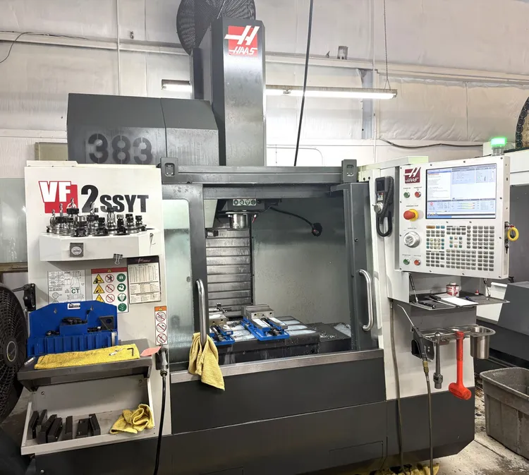 Used 2021 HAAS VF-2SSYT Vertical Machining Centers Illinois US | CNC EXCHANGE #1233267
