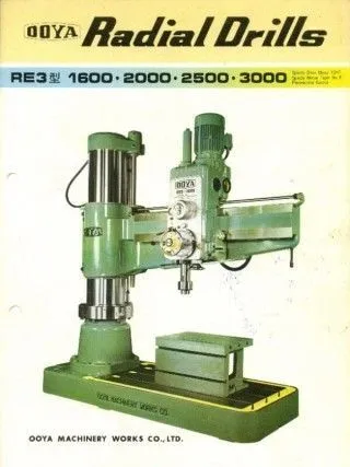 Used OOYA RE3-2000 Radial Drills Illinois US | Blackout Equipment, LLC #784157
