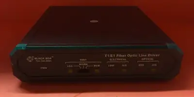 Black Box T1/E1 MT6501A-ST Fiber Optic Line Driver AUC