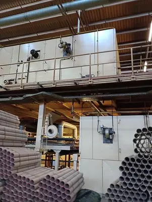 USED 1982 BRÜCKNER BACK COATING LINE