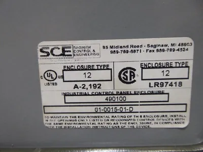 EASOM Automation Systems ES-5266-12-L-031-156 Rotary Limit Switch Used