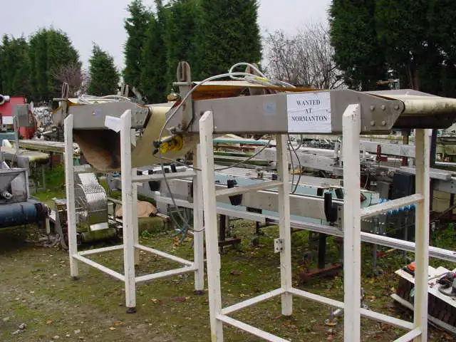 Flat Trough Conveyor 550 X 1600Mm Long