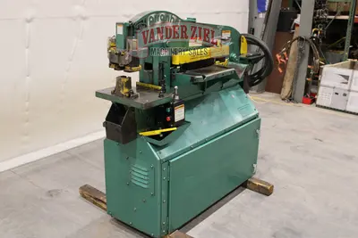 Used PIRANHA P50 Ironworkers Michigan US | Vander Ziel Machinery Sales #1262377