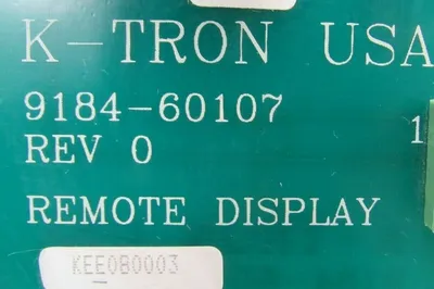 NEW K-TRON 9184-60107 REMOTE DISPLAY KEYPAD KEE080003 918460107