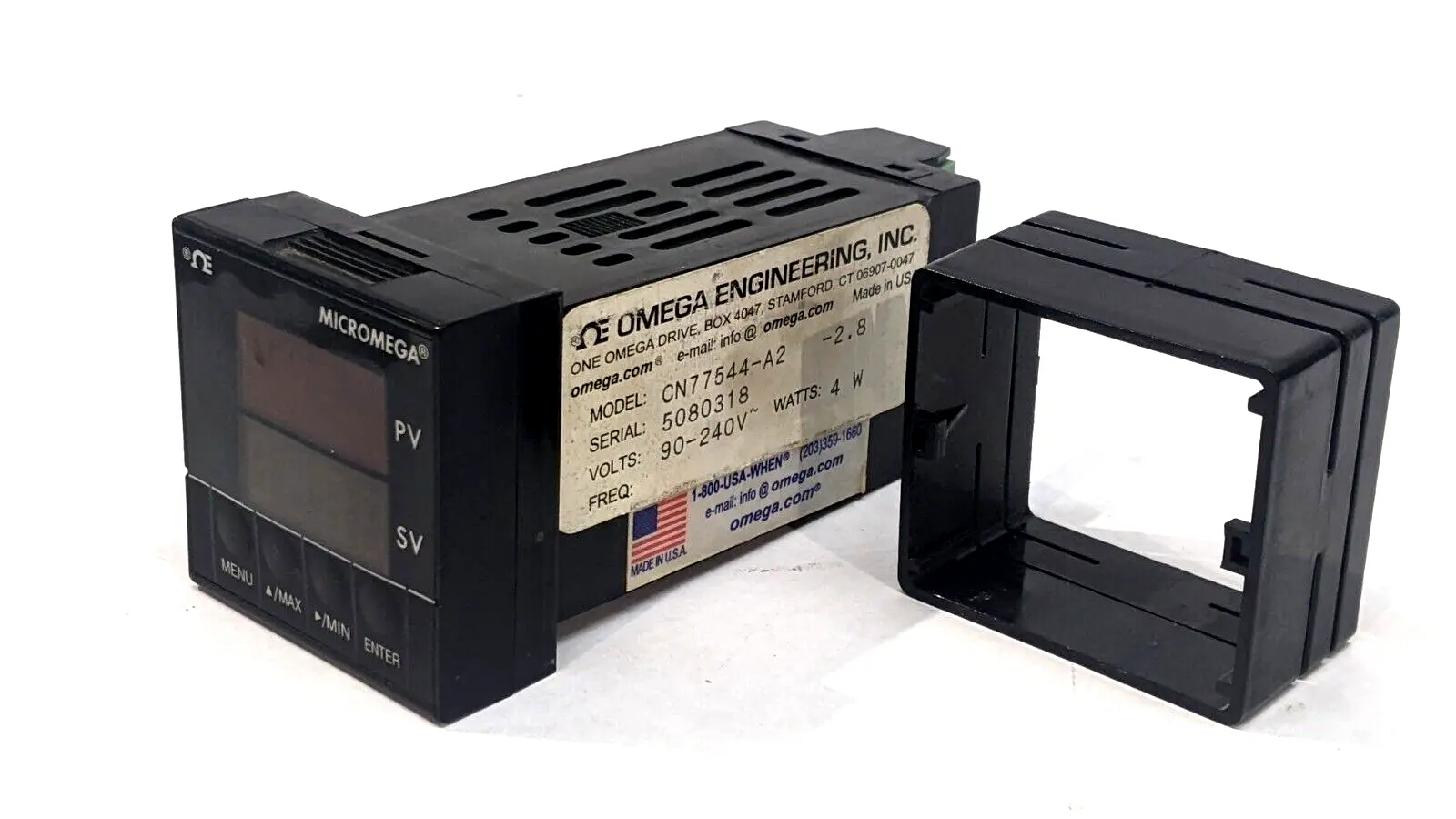 CN77544-A2 | Omega  MicroMega Temperature Controller 90-240V 4W - For parts or not working