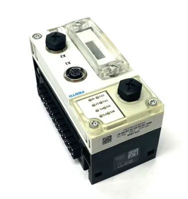 USED FESTO ETHERNET/IP MODBUS® TCP NODE 1912451, CPX-GE-EV-S INTERLINK BLOCK