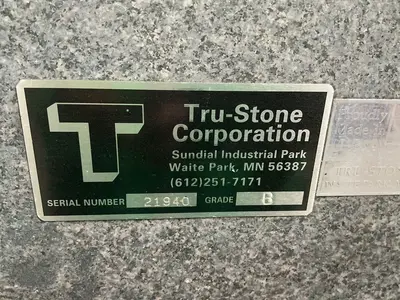 Used TRUSTONE CORPORATION _UNKNOWN_ Granite Surface Plates Ohio US | HGR 24 #1406028