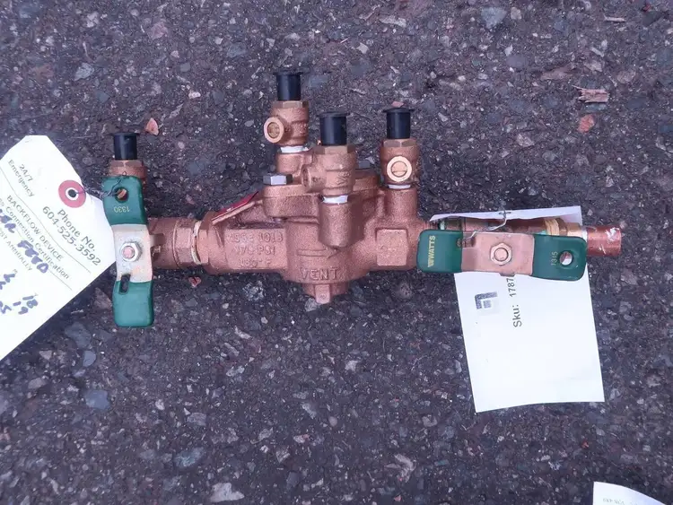 Used WATTS ASSE 1013 Parts (Hydraulics and Pneumatics) British Columbia CA | Lenmark #265975