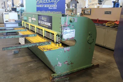 Used DI-ACRO 10FTX1/8IN Power Squaring Shears (Gauge) California US | Sterling Machinery Exchange #1467182