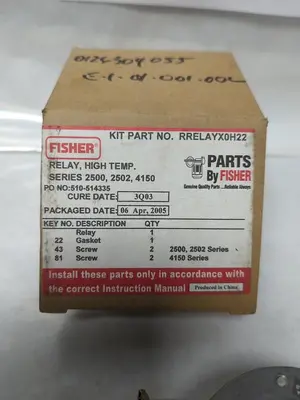 New | in-Stock FISHER RRELAYX0H22 Relays & Switches | Surplus Asset Holdings #1226824