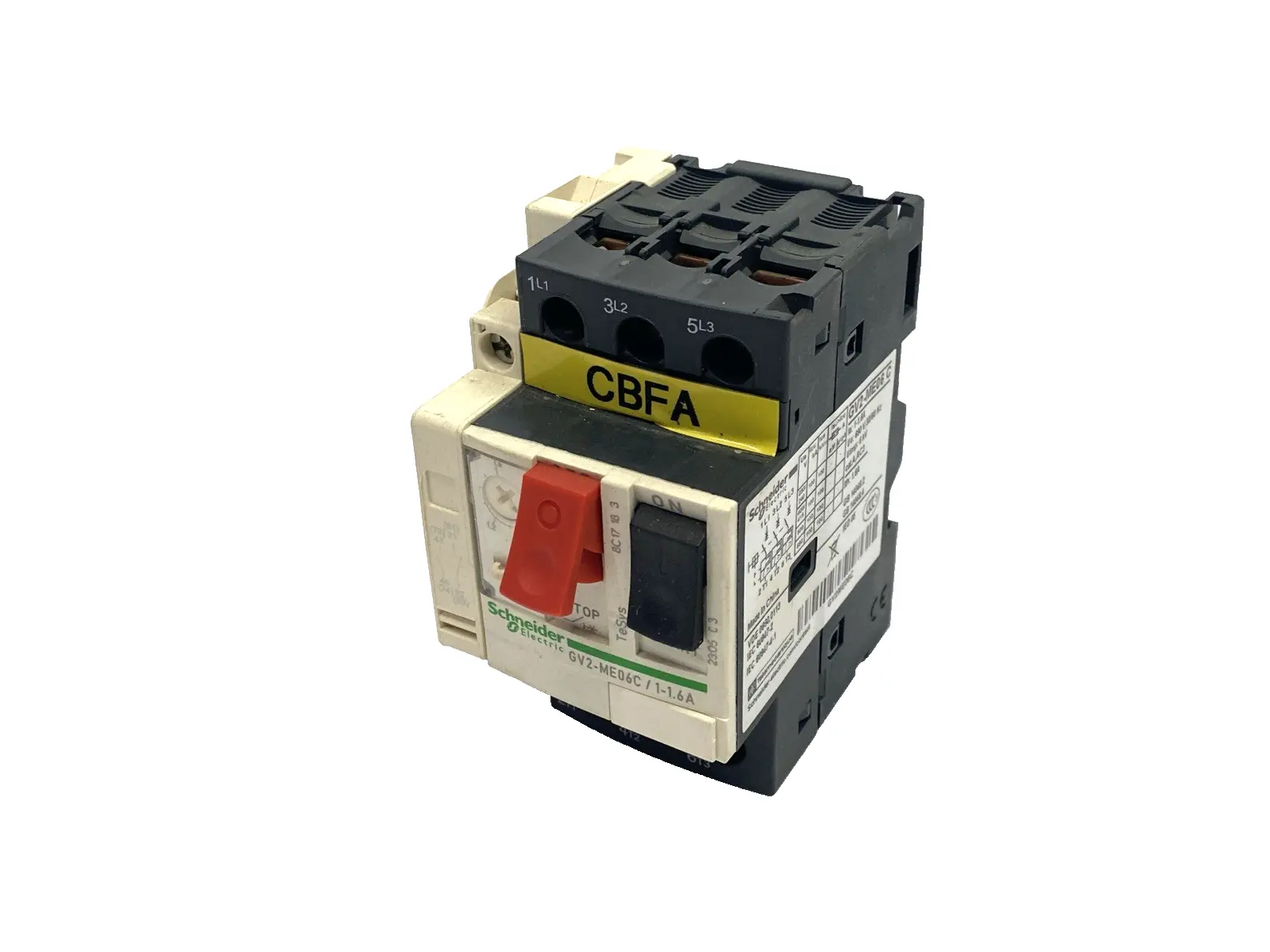 USED SCHNEIDER ELECTRIC GV2-ME06C/1-1.6A