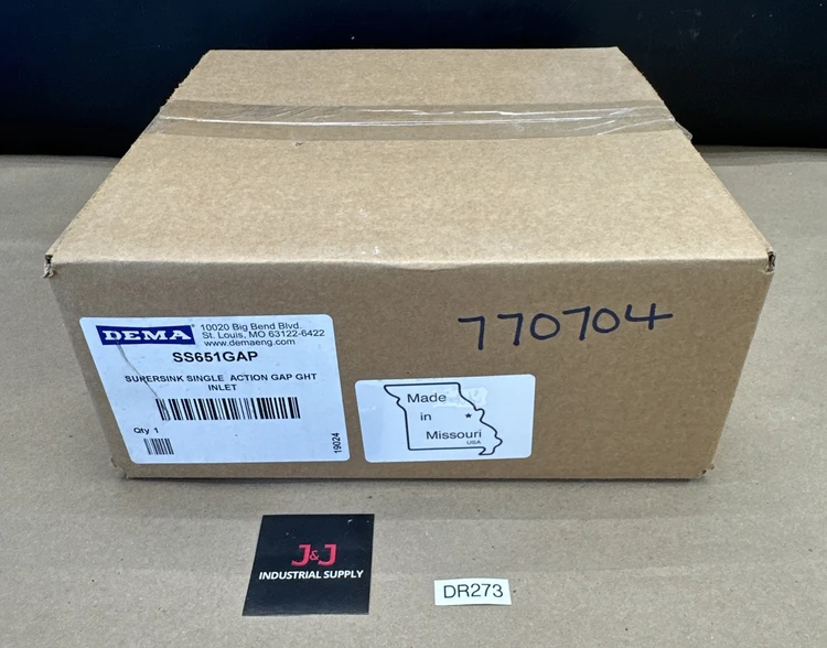 New | in-Stock DEMA SS651GAP Miscellaneous MRO Indiana US | J&J Industrial Supply #787343