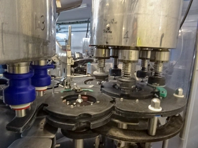 Complete filling line to fill 1L  bottles at a rate of 60 to 110 BPM