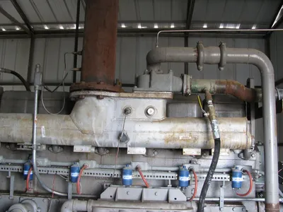 Used White Superior w WS 6G825 MW64 3 Stage Qty 2 Compressor Packages Oklahoma US | Borderless Services #1378268