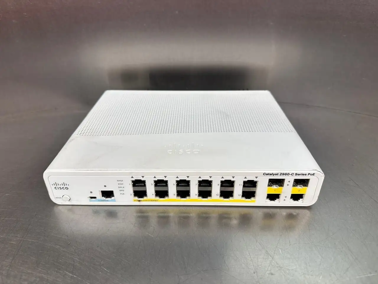 Cisco Catalyst WS-C2960C-12PC-L V01 12-Port FE PoE Compact Switch ( 7.5.4)